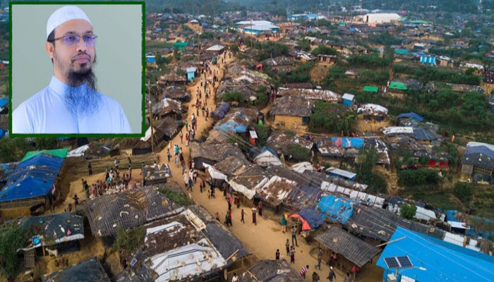 বন্যার্তদের জন্য ১১ লক্ষাধিক টাকা দিলেন রোহিঙ্গা শরণার্থীরা