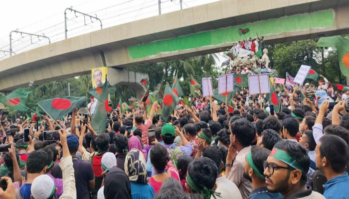 গণহত্যাকারীদের দ্রুত বিচারের আওতায় আনাসহ ৫ দফা দাবি বৈষম্যবিরোধী ছাত্র আন্দোলনের