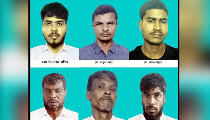 লেফটেন্যান্ট তানজিম হত্যার ঘটনায় আটক ৬