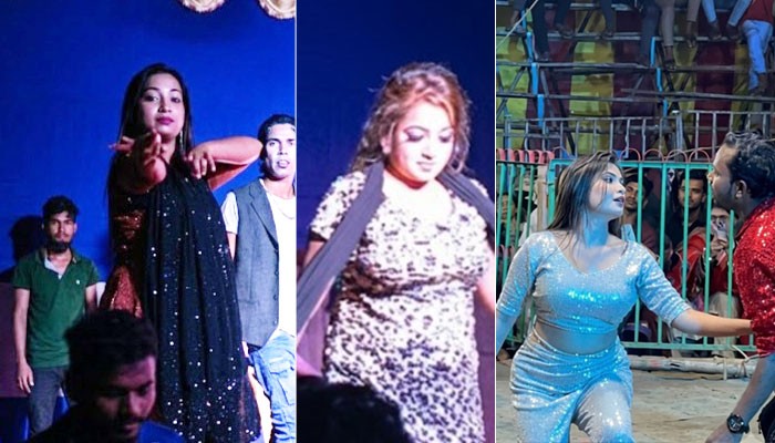 মেলার আড়ালে অশ্লীল নৃত্যের আসর