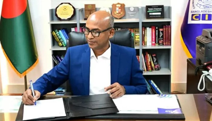 সিআইডি প্রধান হলেন ব্যারিস্টার মোশাররফ হোছাইন