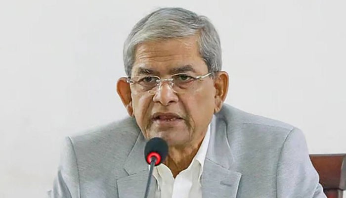 দেশকে ধ্বংসস্তূপ থেকে উদ্ধার করে এগিয়ে নিতে কাজ করছে বিএনপি : মির্জা ফখরুল