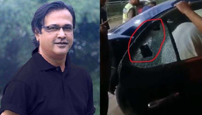 আসিফ আকবরের গাড়ি লক্ষ্য করে গুলি