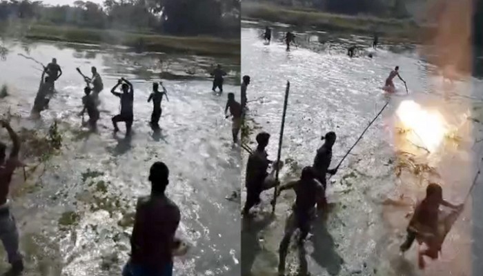 কৃষকদের ধাওয়া খেয়ে সীমান্তে পালালো বিএসএফ