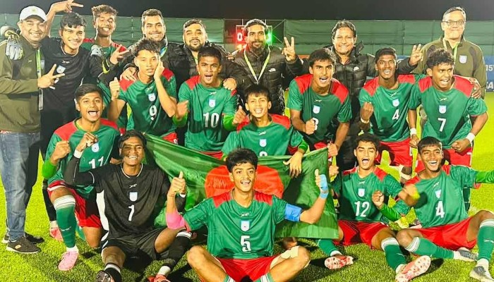 গ্যাবনকে হারিয়ে বিশ্বকাপের ফাইনালে বাংলাদেশ